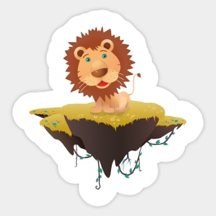 Lion Sticker